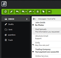 Email Webmail Screenshot 3