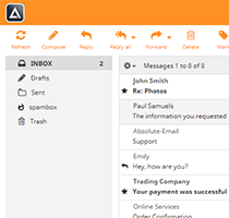 Email Webmail Screenshot 4
